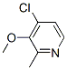 Structure of 4-Chloro-3-methoxy-2-methylpyridine