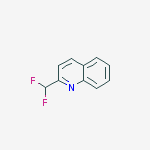 Structure of 2-(Difluoromethyl)quinoline