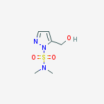 Structure of 5-(Hydroxymethyl)-N,N-dimethylpyrazole-1-sulfonamide