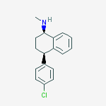(1r,4r)-4-(4-chlorophenyl)-n-methyl-1,2,3,4-tetrahydronaphthalen-1-amine