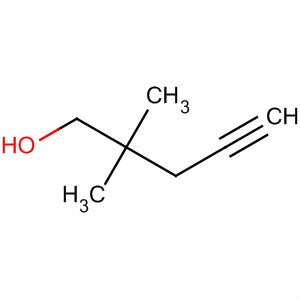 Structure of 4-Pentyn-1-ol, 2,2-dimethyl-