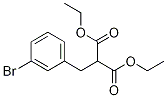 Structure of diethyl (3-bromobenzyl)malonate