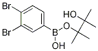 3,4-DIBROMOPHENYLBORONIC ACID, PINACOL ESTER 96%结构式