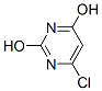Structure of 2,4-PYRIMIDINEDIOL,6-CHLORO-