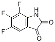 Structure of 5,6,7-trifluoro-1H-indole-2,3-dione