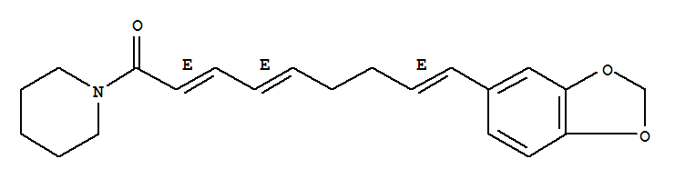 Structure of dehydropipernonaline