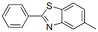 Structure of Benzothiazole,5-methyl-2-phenyl-