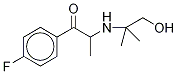 Structure of 4-Fluorohydroxy Bupropion