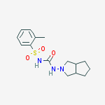Structure of ortho Gliclazide