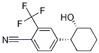 Structure of 4-((1R,2R)-2-Hydroxycyclohexyl)-2(trifluoromethyl)benzonitrile