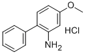 Structure of 6-PHENYL-M-ANISIDINE HYDROCHLORIDE