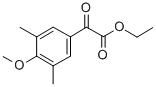 Structure of ETHYL 4-METHOXY-3,5-DIMETHYLBENZOYLFORMATE
