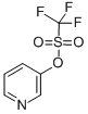 Structure of 3-PYRIDYL TRIFLUOROMETHANESULFONATE