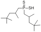 Structure of BIS(2,4,4-TRIMETHYLPENTYL)DITHIOPHOSPHINIC ACID