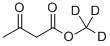Methyl-D3 3-Oxobutanoate结构式