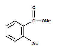 Structure of methyl 2-acetylbenzoate