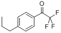 4'-N-PROPYL-2,2,2-TRIFLUOROACETOPHENONE结构式