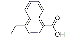 Structure of 4-propyl-1-naphthoic acid