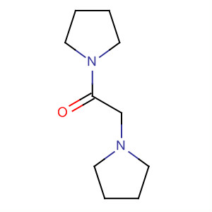Structure of Pyrrolidine, 1-(1-pyrrolidinylacetyl)-