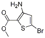 Structure of 3-Amino-5-bromo-thiophene-2-carboxylic acid methyl ester