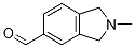Structure of 2,3-dihydro-2-Methyl-1H-Isoindole-5-carboxaldehyde
