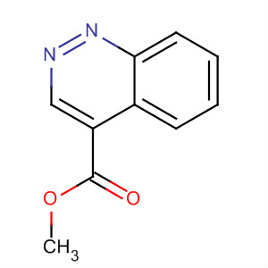 Structure of 4-Cinnolinecarboxylic acid, methyl ester