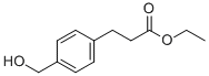 Structure of 3-(4-HYDROXYMETHYL-PHENYL)-PROPIONIC ACID ETHYL ESTER