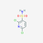 Structure of 2,6-dichloro-3-Pyridinesulfonamide