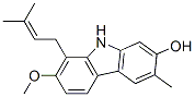 Structure of 3-Methyl-7-methoxy-8-(3-methyl-2-butenyl)-9H-carbazol-2-ol