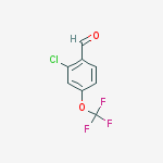 Structure of 2-Chloro-4-(trifluoromethoxy)benzaldehyde