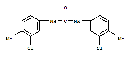 urea, N,N'-bis(3-chloro-4-methylphenyl)-结构式