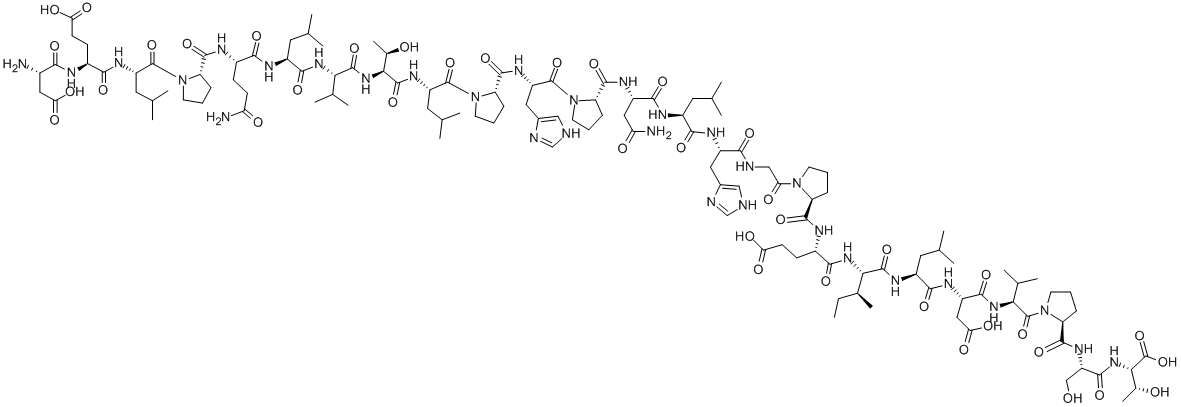 Structure of FIBRONECTIN TYPE III CONNECTING SEGMENT FRAGMENT 1-25