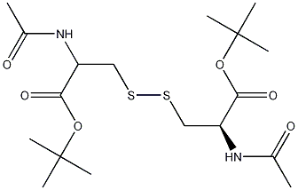Structure of N,N'-Diacetyl-L-cystine Bis(tert-Butyl) Diester