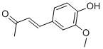 Structure of 4-(4-HYDROXY-3-METHOXYPHENYL)-3-BUTEN-2-ONE