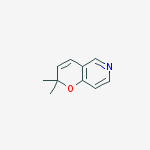 Structure of 2,2-DIMETHYL-2H-PYRANO[3,2-C]PYRIDINE