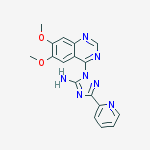 Chemical structure of CP466722