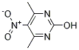 Structure of 4,6-diMethyl-5-nitropyriMidin-2-ol