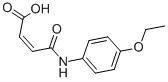 Structure of N-(4-ETHOXYPHENYL)MALEAMIC ACID