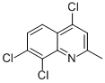 Structure of 2-METHYL-4,7,8-TRICHLOROQUINOLINE
