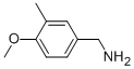 3-METHYL-4-METHOXYBENZYLAMINE结构式