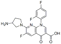 Structure of Tosufloxacin