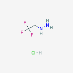 Structure of (2,2,2-Trifluoroethyl)hydrazinehydrochloride