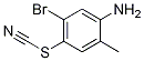 5-BROMO-2-METHYL-4-THIOCYANATOANILINE 98%结构式