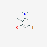 Structure of 5-Bromo-3-methoxy-2-methylaniline