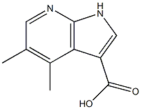 Structure of 4,5-Dimethyl-7-azaindole-3-carboxylic acid