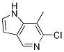 Structure of 6-Chloro-7-methyl-5-azaindole