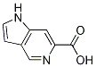 Structure of 1H-Pyrrolo[3,2-c]pyridine-6-carboxylic acid