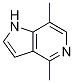 2H-Pyrrolo[2,3-b]pyridin-2-one, 3,3-dibromo-1-(diphenylmethyl)-1,3-dihydro-结构式