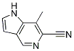 Structure of 6-Cyano-7-methyl-5-azaindole