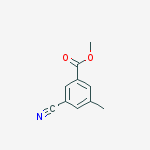Structure of Methyl 3-cyano-5-methylbenzoate